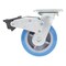 Vestil Polyurethane Swivel With Total Brake Caster 6 In. x 2 In. 903 lb Light Blue/Gray CST-KB-6X2PUP-SWTB - alternate 4